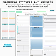 Digital Planner 2026 + 150 Planning Stickers + 6 Gifts 🎁