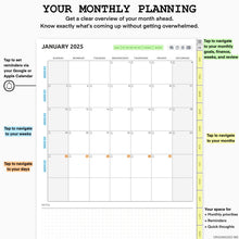 Digital Planner 2026 + 150 Planning Stickers + 6 Gifts 🎁